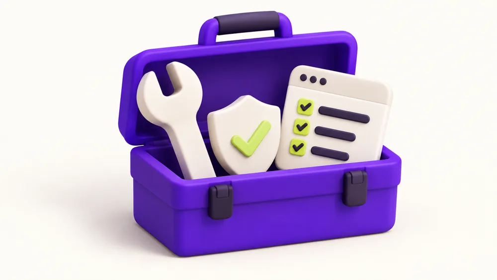 Illustration du suivi et du budget de maintenance d’un site internet.