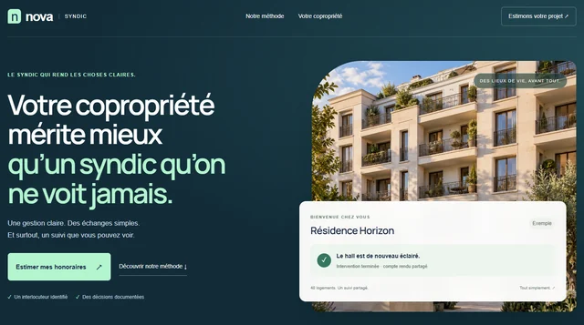 Héros du site Nova Syndic