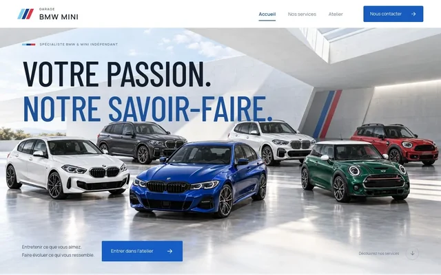 Héros du site Garage BMW & MINI