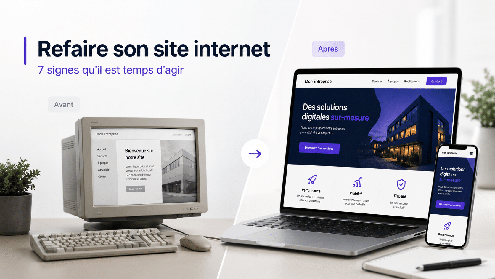 Refaire son site internet